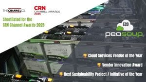 PeaSoup - Liquid Cooled Managed Cloud Services 9 PeaSoup Cloud Shortlisted for Three Categories at the 2025 CRN Channel Awards